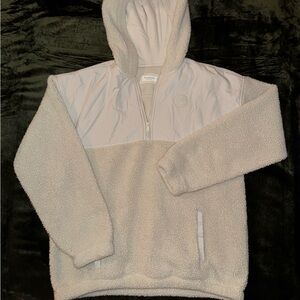 Cozy Sherpa Half-Zip Hoodie